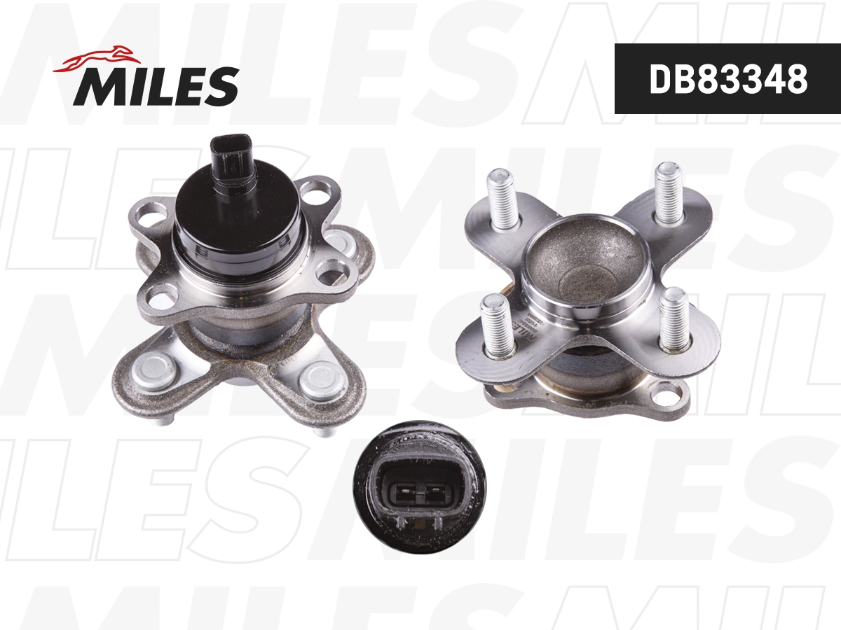 Комплект подшипника ступицы колеса MILES DB83348