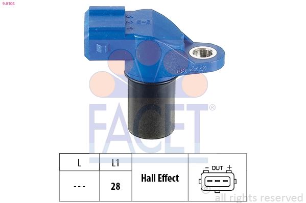 Датчик частота вращения FACET 90105