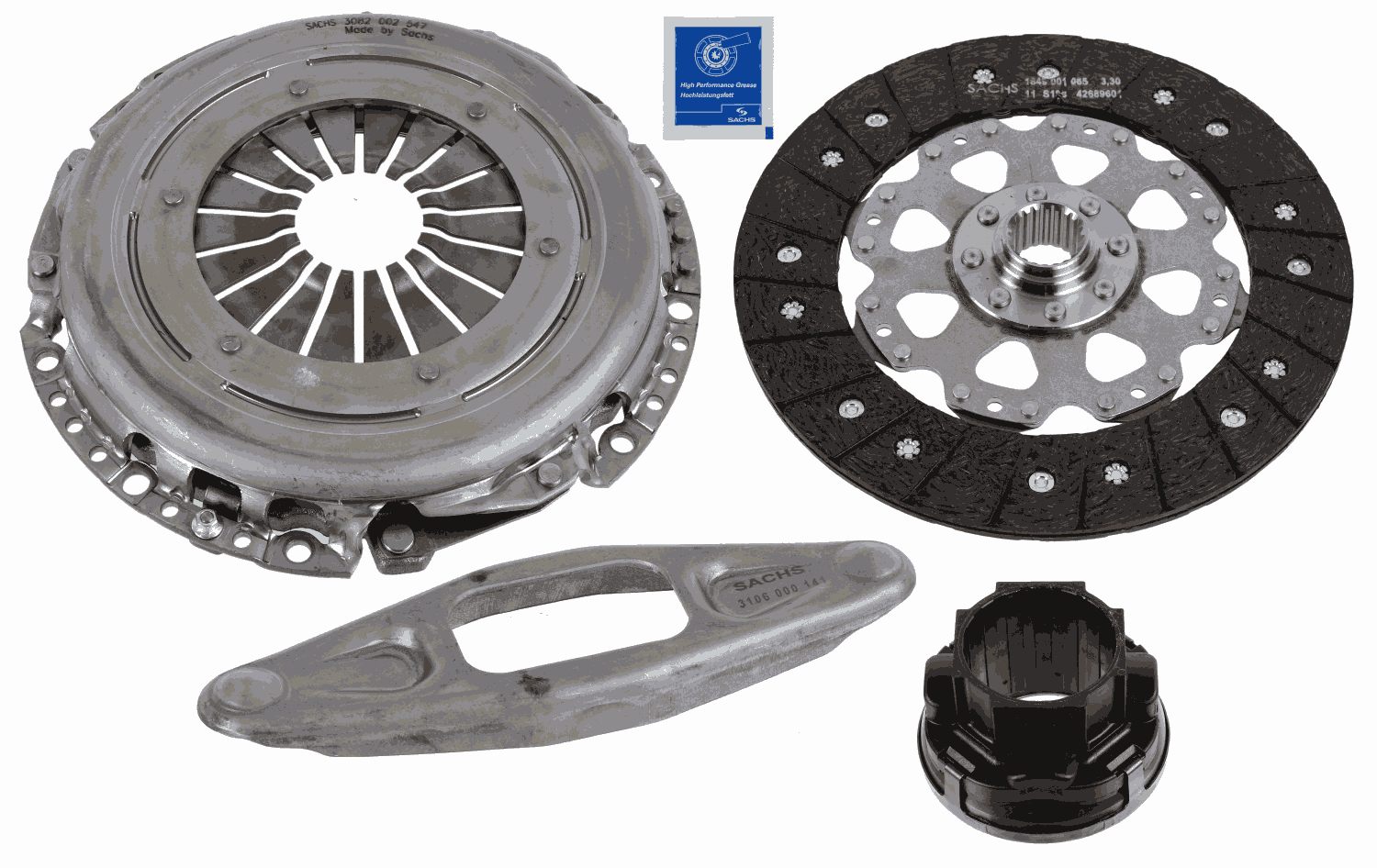 Комплект сцепления SACHS 3000 970 136