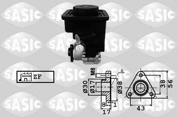 Гидравлический насос рулевое управление SASIC 7076050