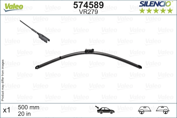 Щетка стеклоочистителя silencio rear VALEO 574589