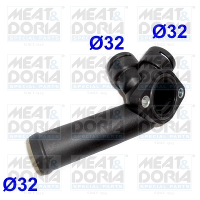 Фланец охлаждающей жидкости MEAT & DORIA 93200