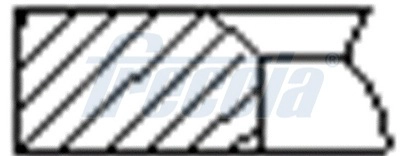 Комплект поршневых колец FRECCIA FR10-249100