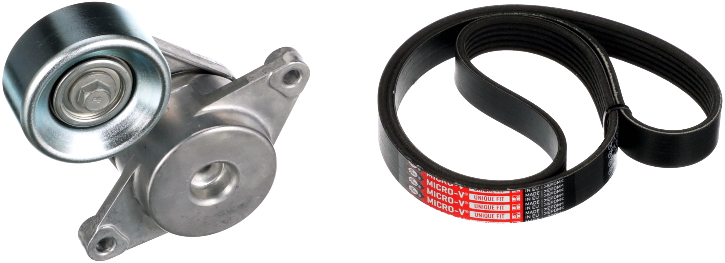 Поликлиновой ременный комплект micro-v kit unique fit GATES K016PK1098XS