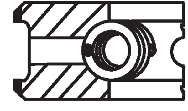 Кольца поршневые d92x2x2x4 std (1) MAHLE/KNECHT 011 88 N0