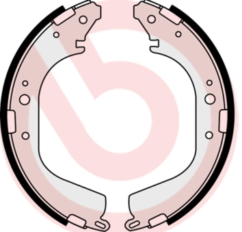 Барабанные тормозные колодки BREMBO S 56 532