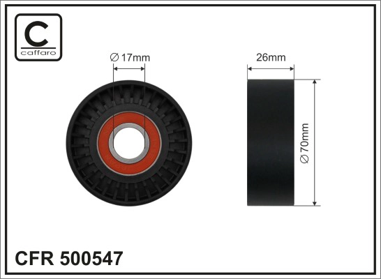 Автозапчасть CAFFARO 500547