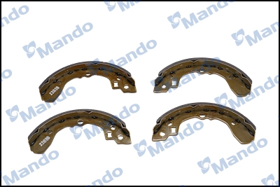 Тормозные колодки барабанные MANDO MLK16