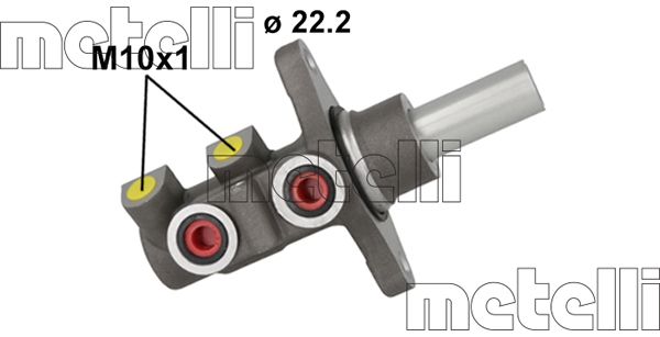 Главный тормозной цилиндр METELLI 05-1157