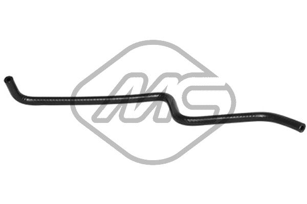 Патрубок радиатора METALCAUCHO 07395