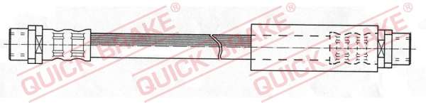 Тормозной шланг QUICK BRAKE 22.307