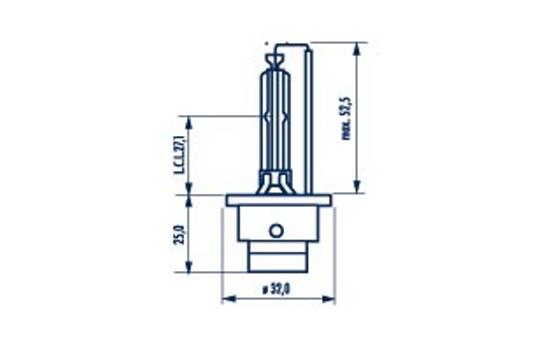 Комплект газоразрядных ламп NARVA 840023000
