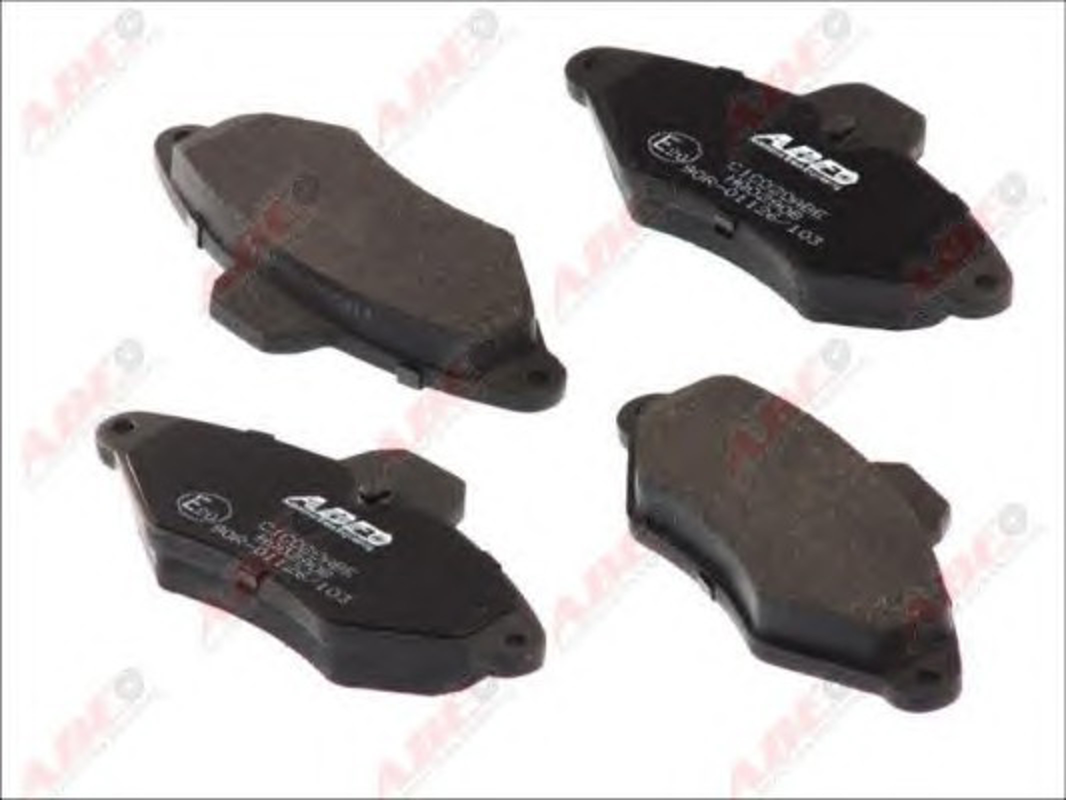 Колодки тормозные дисковые ABE C1C020ABE
