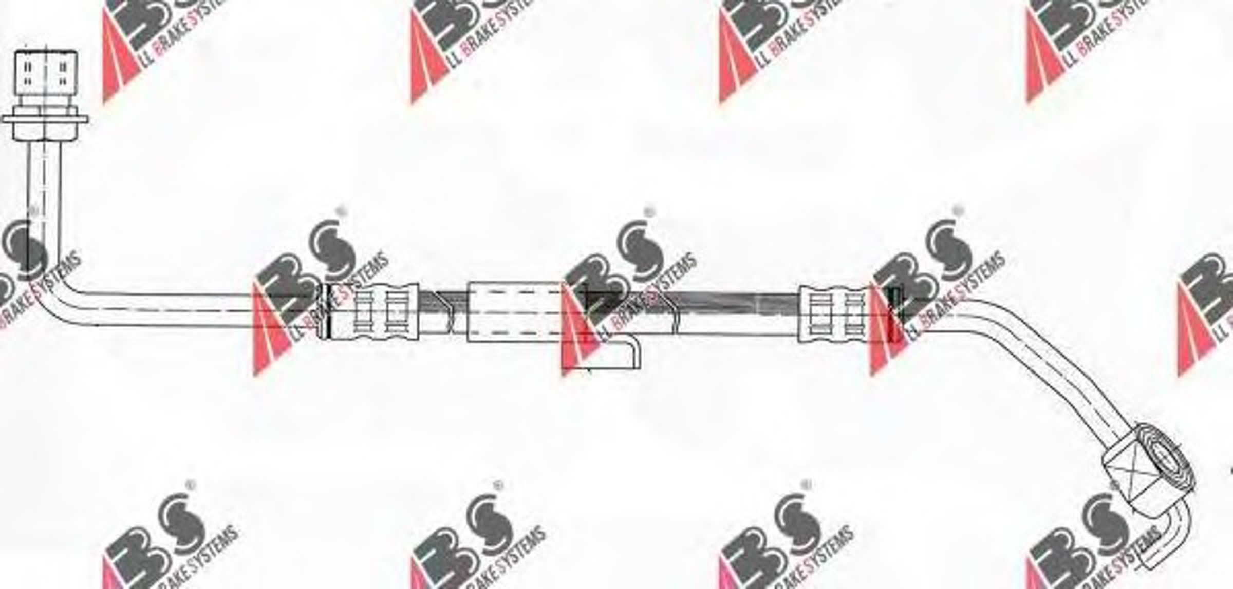 Шланг тормозной A.B.S. SL 3363