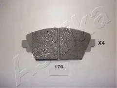 Колодки тормозные дисковые ASHIKA 50-01-176