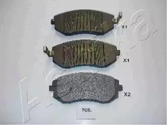 Колодки тормозные дисковые ASHIKA 50-07-706