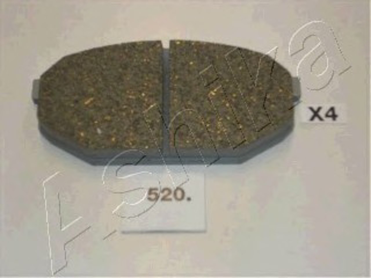 Колодки тормозные дисковые ASHIKA 50-05-520