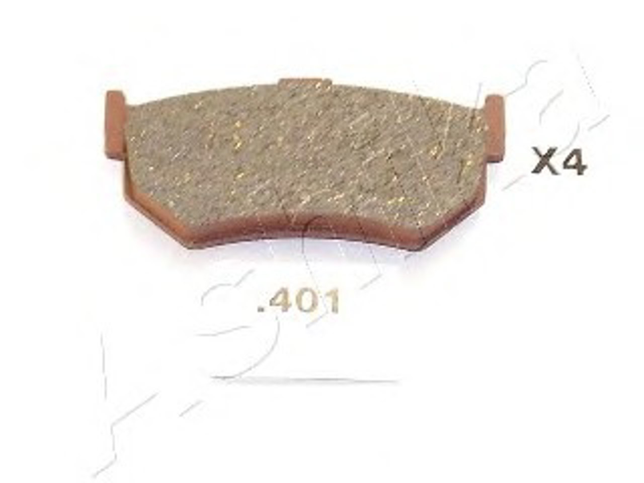 Колодки тормозные дисковые ASHIKA 51-04-401