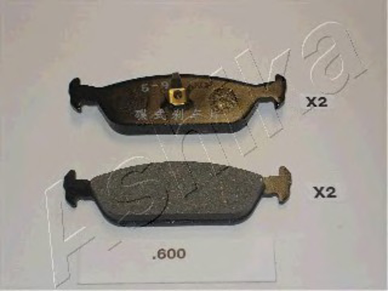 Колодки тормозные дисковые ASHIKA 51-06-600