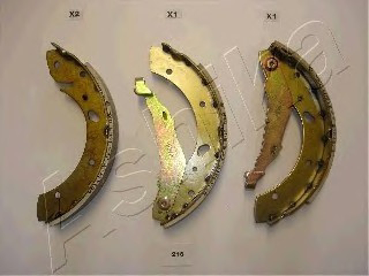 Колодка тормозная дисковая комплект ASHIKA 55-02-216
