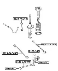 Сайлентблок ASVA 0101-143