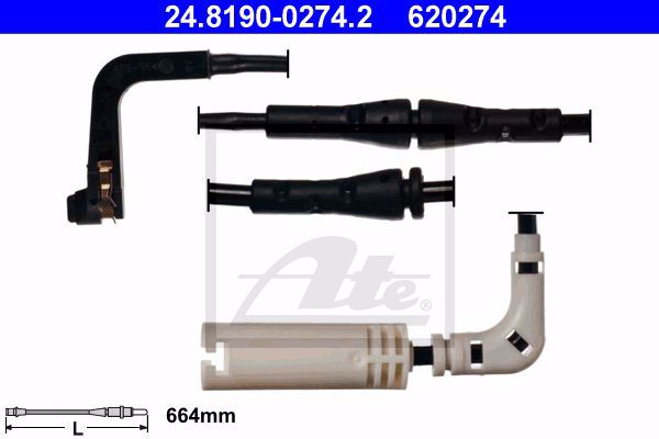 Датчик износа тормозных колодок ATE 24-8190-0274-2