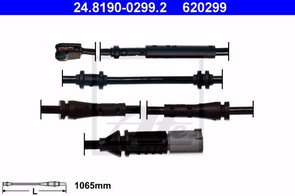 Датчик износа тормозных колодок ATE 24-8190-0299-2
