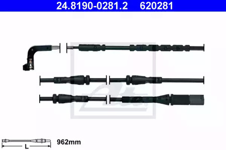 Датчик износа тормозных колодок ATE 24.8190-0281.2