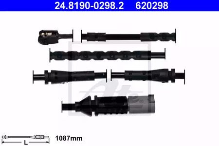 Датчик износа тормозных колодок ATE 24.8190-0298.2
