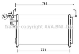 Конденсатор кондиционера AVA QUALITY COOLING HY5315D