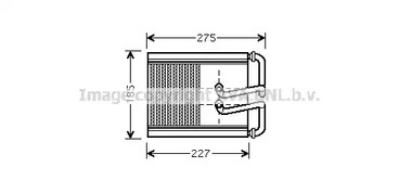 Теплообменник отопления салона AVA QUALITY COOLING HY6169