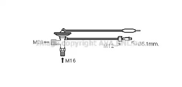 Расширительный клапан кондиционера AVA QUALITY COOLING MZ1259