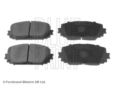 Колодки тормозные дисковые BLUE PRINT ADT342166