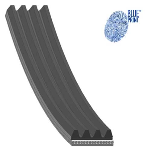 Поликлиновой ремень (ручейковый) BLUE PRINT AD04R775