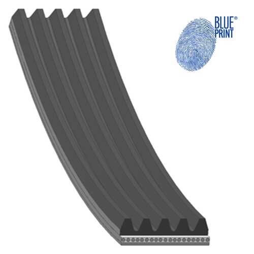 Поликлиновой ремень (ручейковый) BLUE PRINT AD05R1230