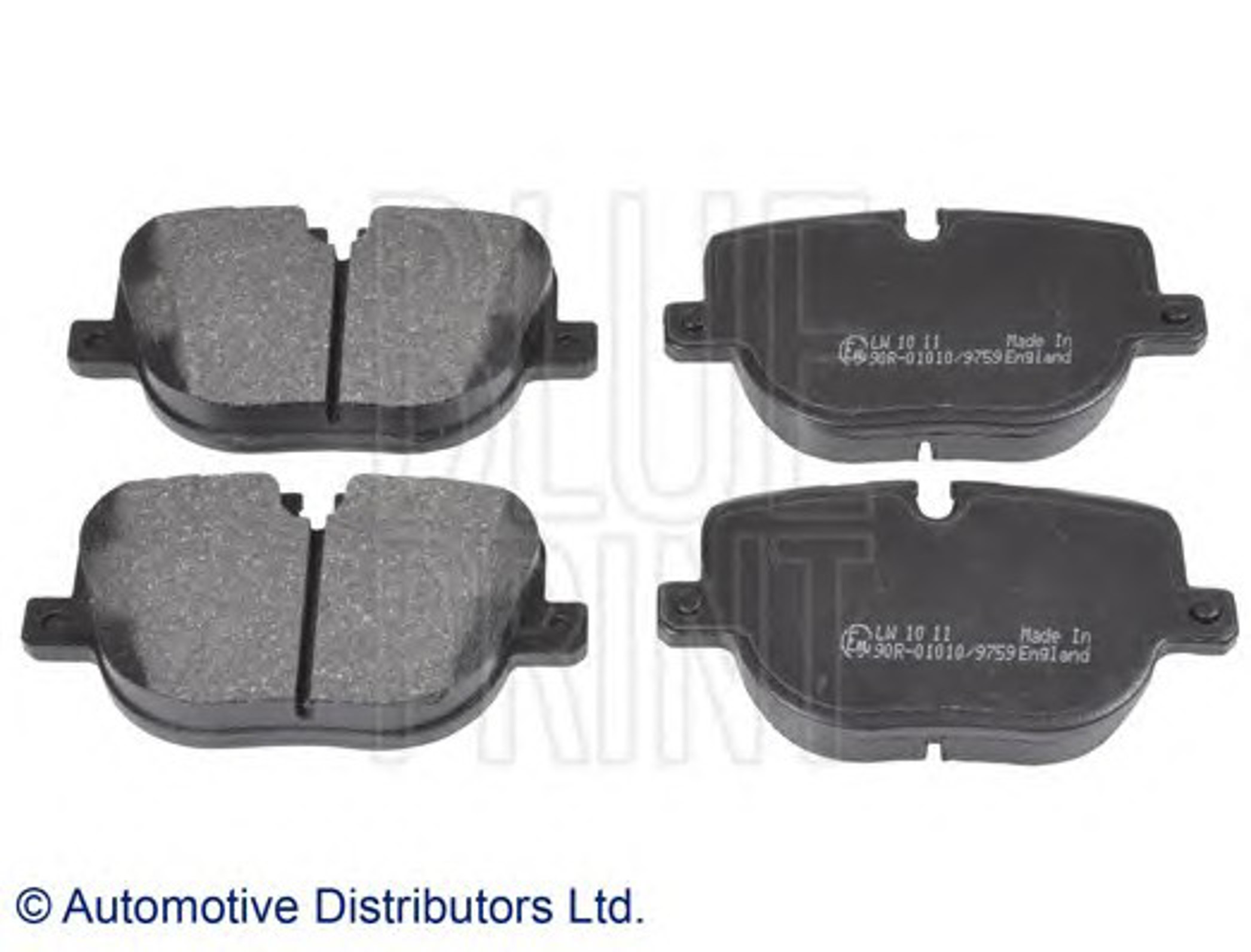 Колодки тормозные дисковые BLUE PRINT ADJ134208