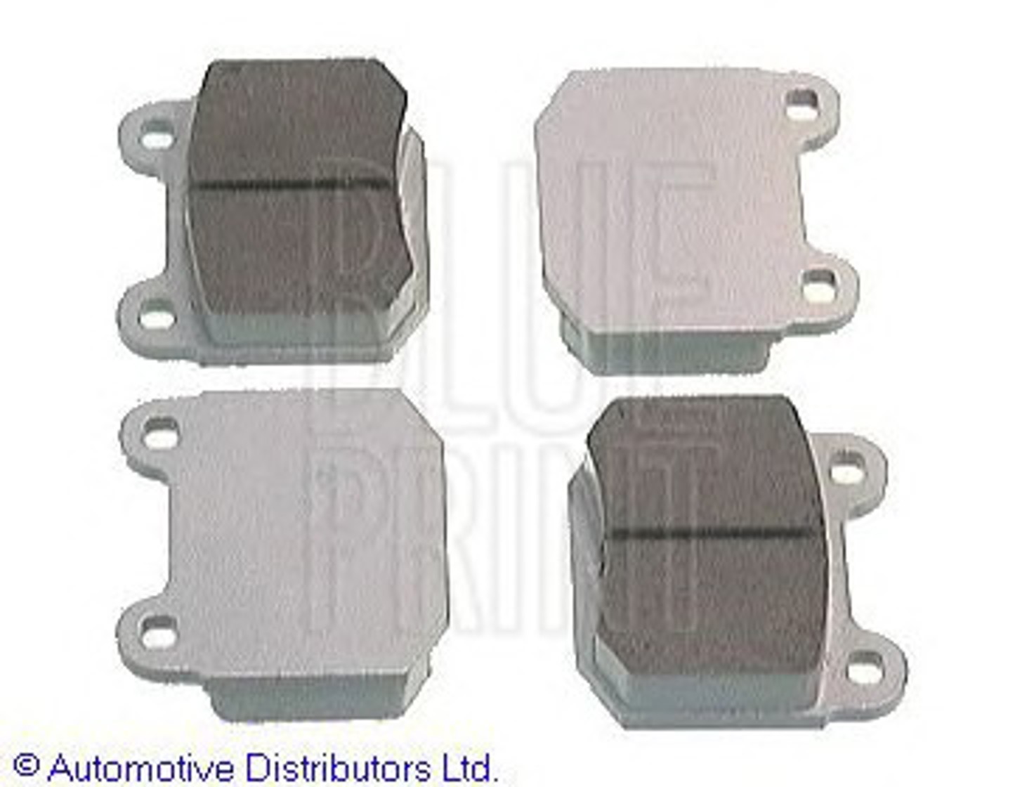 Колодки тормозные дисковые BLUE PRINT ADN14265P