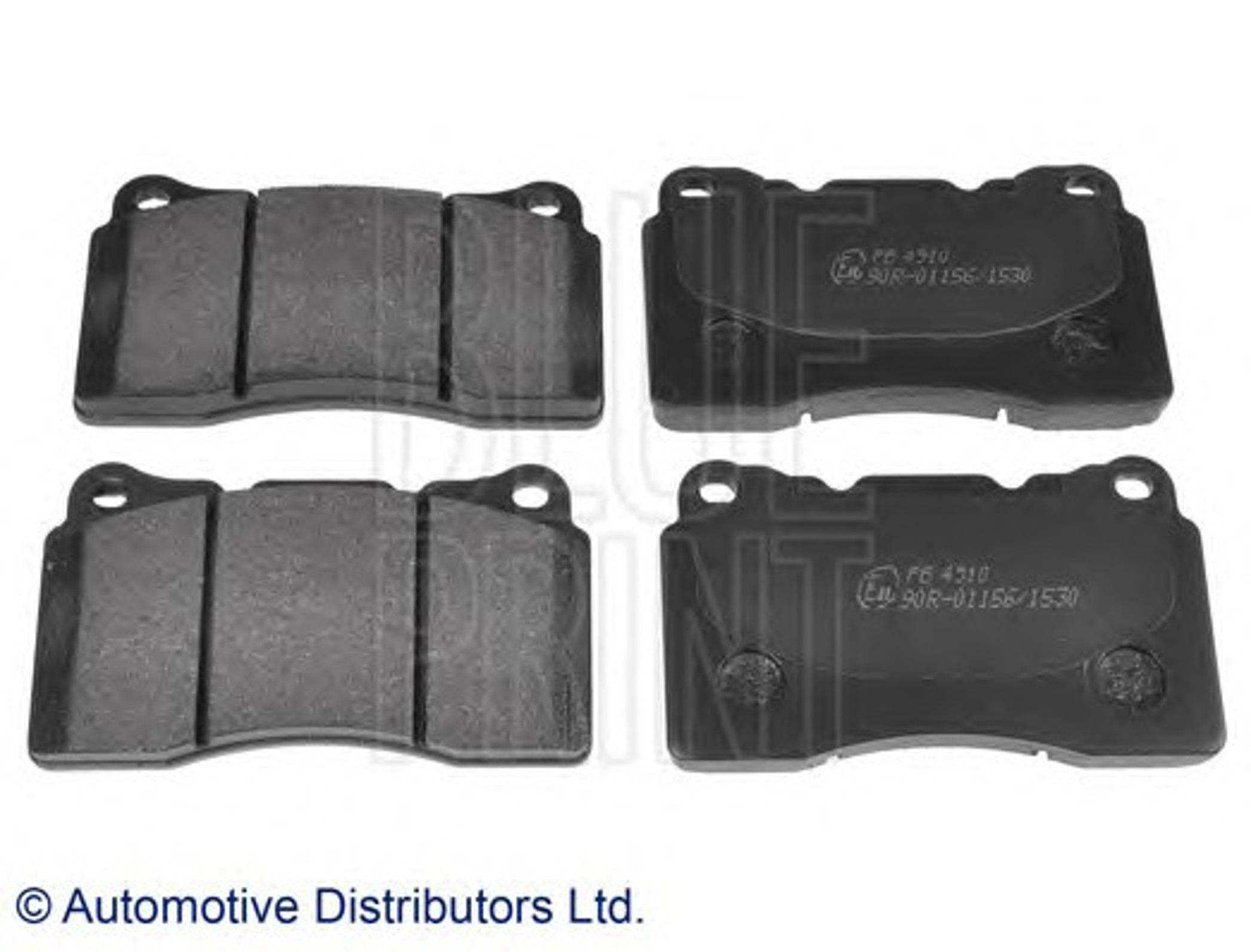 Колодки тормозные дисковые BLUE PRINT ADS74229