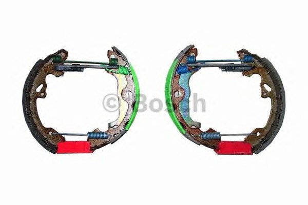 Комплект тормозных колодок BOSCH 0204114603