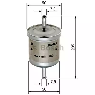 Топливный фильтр BOSCH 0 450 905 926