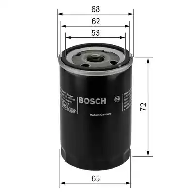 Масляный фильтр BOSCH 0986452028