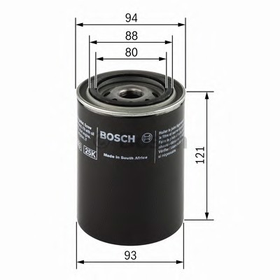 Масляный фильтр BOSCH 0986452064
