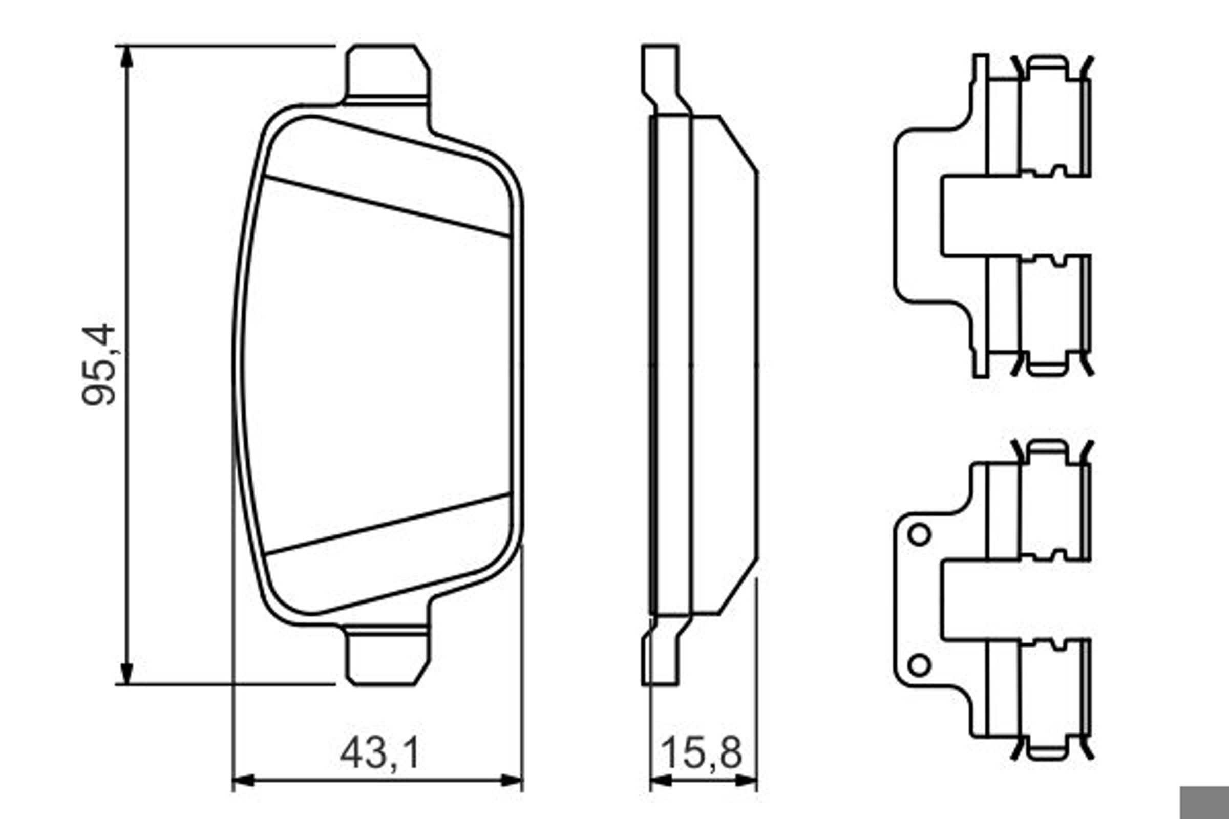 Запчасть BOSCH 0986494639