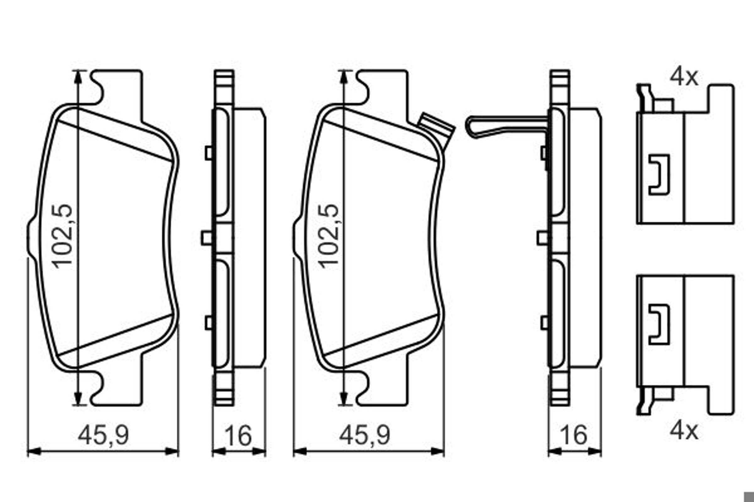 Запчасть BOSCH 0986494651