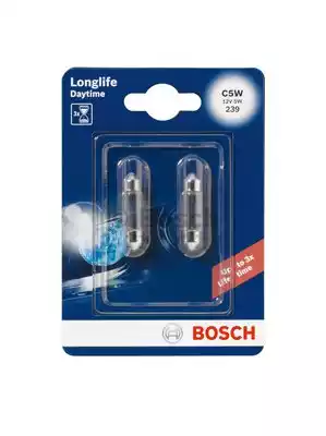 Лампа накаливания фонарь освещения номерного знака BOSCH 1987301060