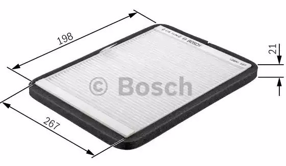 Салонный фильтр BOSCH 1987432077