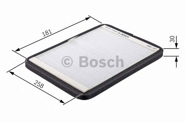 Салонный фильтр BOSCH 1987432313