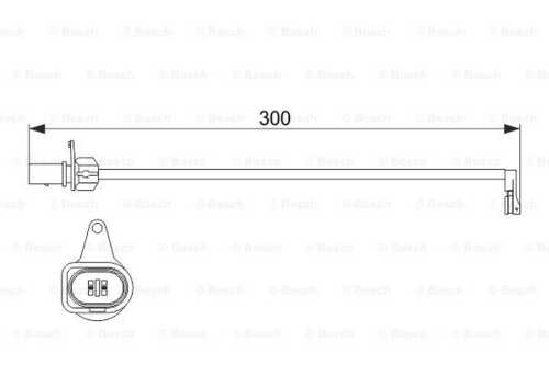 Сигнализатор износ тормозных колодок