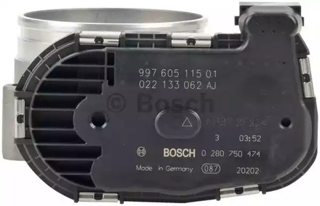 Корпус дроссельной заслонки BOSCH 0 280 750 474