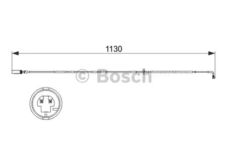 Датчик износа тормозных колодок BOSCH 1 987 473 505
